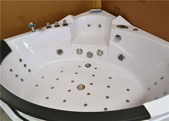 Baignoire chaude d'intérieur propre automatique de luxe de 5 pi avec le robinet thermostatique de lumières sous-marines