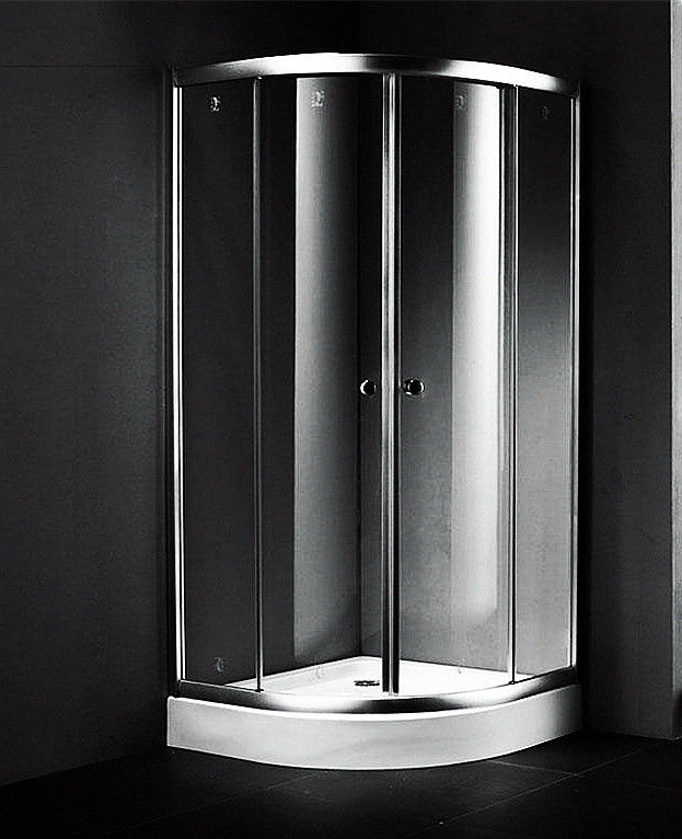 petites unités faisantes le coin de la douche 900x900, clôtures de douche de fibre de verre glissant le style ouvert