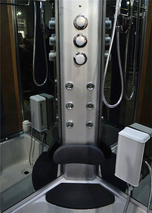 Douche de bain de vapeur de Comtemporary combinée avec le matériel de plateau d'ABS de baquet de tourbillon